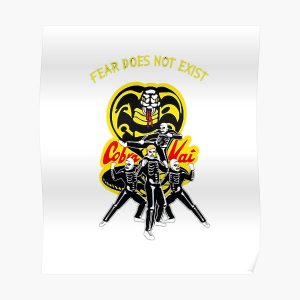 Cobra Kai: fear does not exist Poster RB1006 product Offical Karl Jacobs Merch