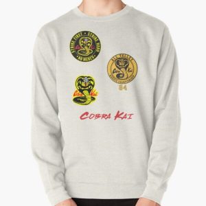 Cobra Kai sticker Pack Pullover Sweatshirt RB1006 product Offical Karl Jacobs Merch