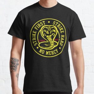 Cobra Kai Strike First Strike Hard No Mercy Classic T-Shirt RB1006 product Offical Karl Jacobs Merch