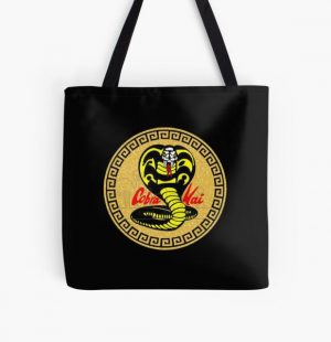 cobra kai logo All Over Print Tote Bag RB1006 product Offical Karl Jacobs Merch