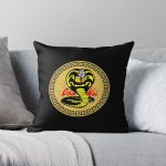 cobra kai logo Throw Pillow RB1006 product Offical Karl Jacobs Merch