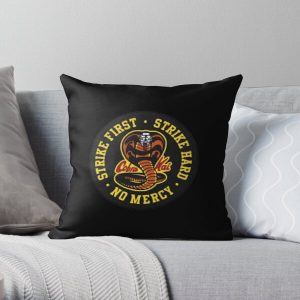 cobra kai logo Throw Pillow RB1006 product Offical Karl Jacobs Merch