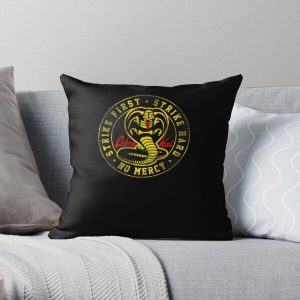 Cobra Kai logo Throw Pillow RB1006 product Offical Karl Jacobs Merch