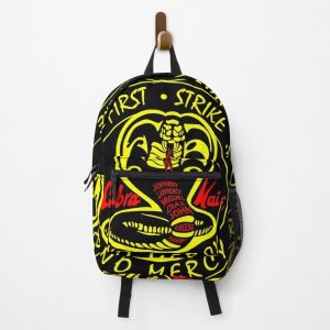 Cobra kai - strike first . strike hard . no mercy Backpack RB1006 product Offical Karl Jacobs Merch