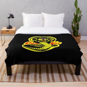 Cobra Kai Logo  Throw Blanket RB1006 product Offical Karl Jacobs Merch